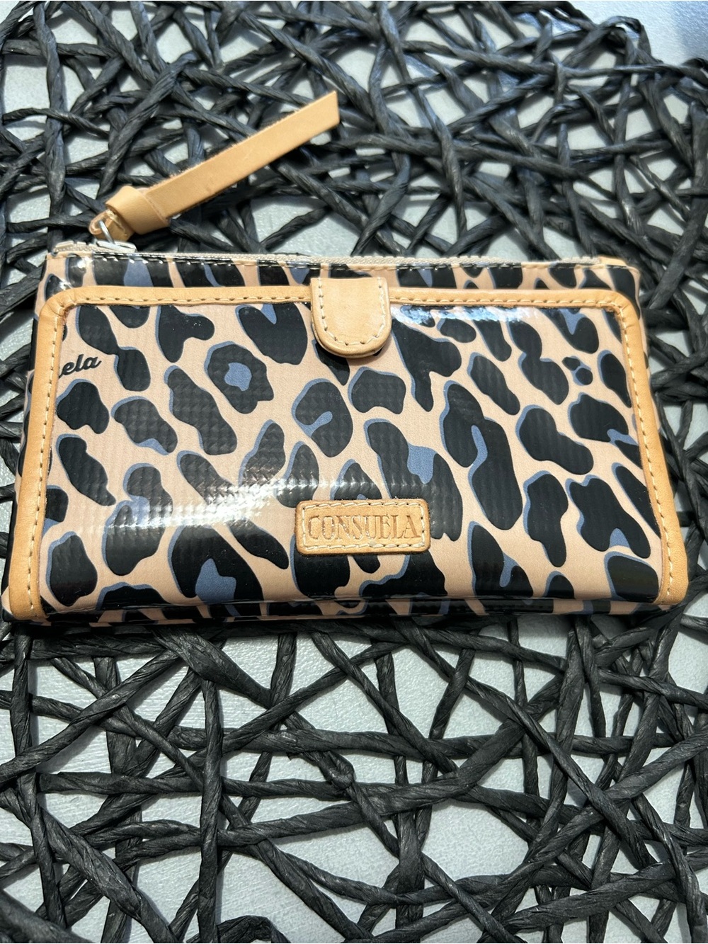 CONSUELA Blue Jag Slim Wallet